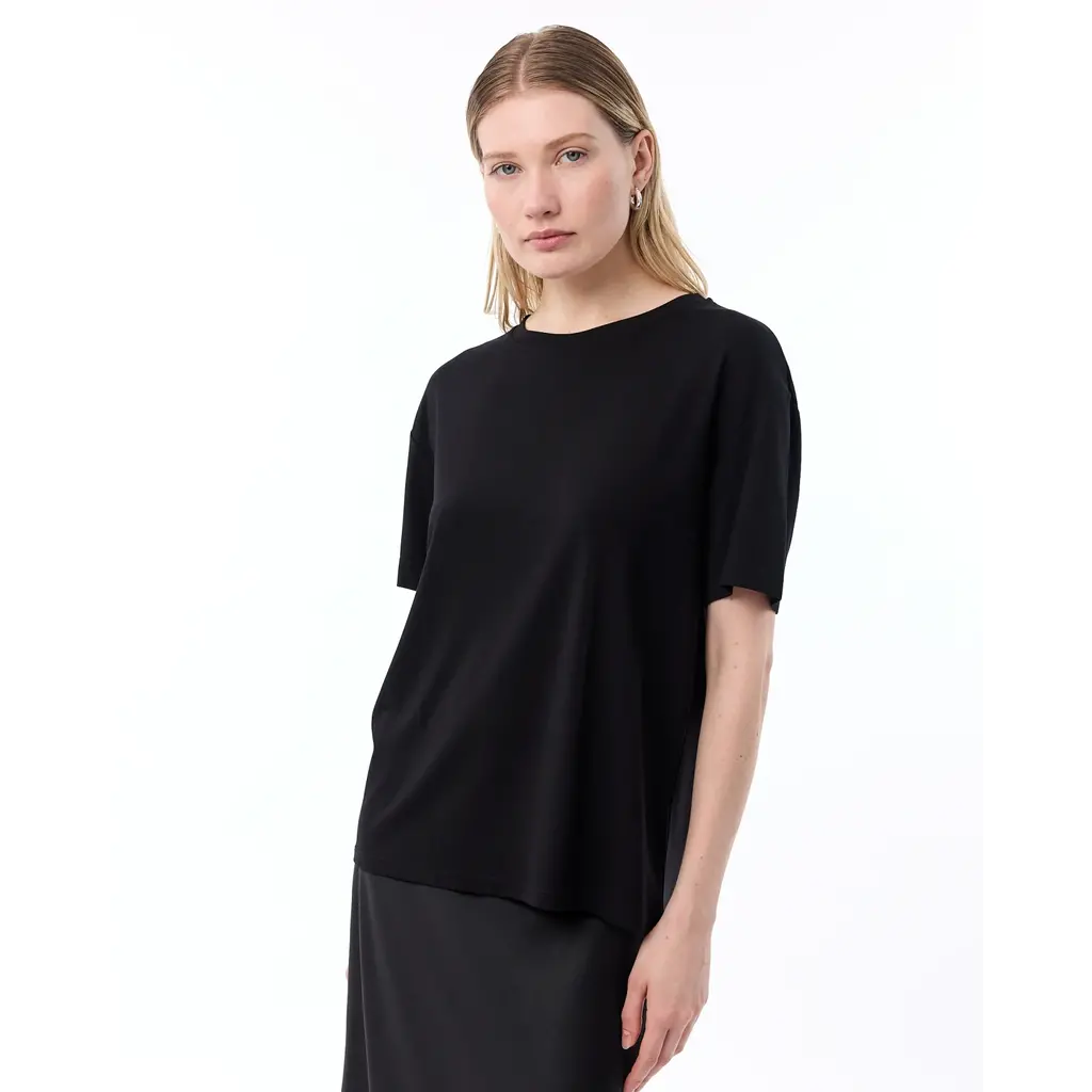 Knit-ted t-shirt Hazel in black