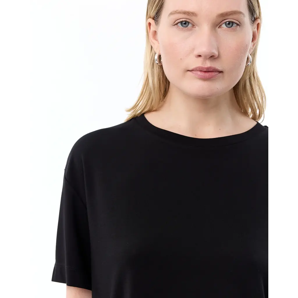 Knit-ted t-shirt Hazel in black