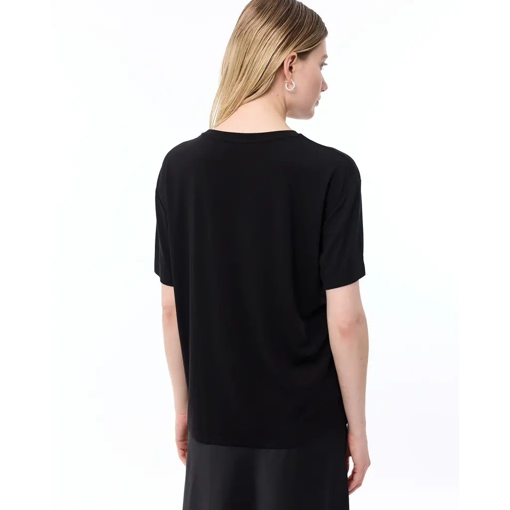 Knit-ted t-shirt Hazel in black