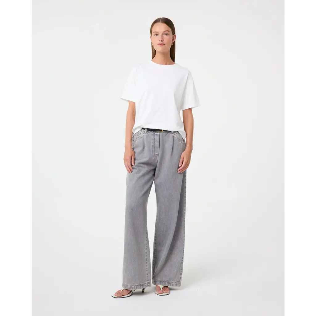 Knit-ted t-shirt Hazel in off white