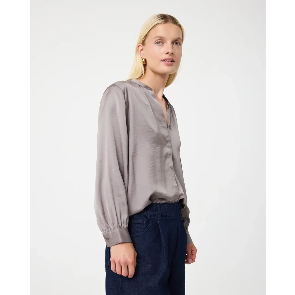 Knit-ted blouse Nova in grey