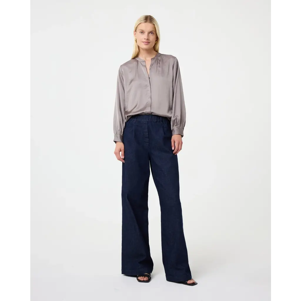 Knit-ted blouse Nova in grey