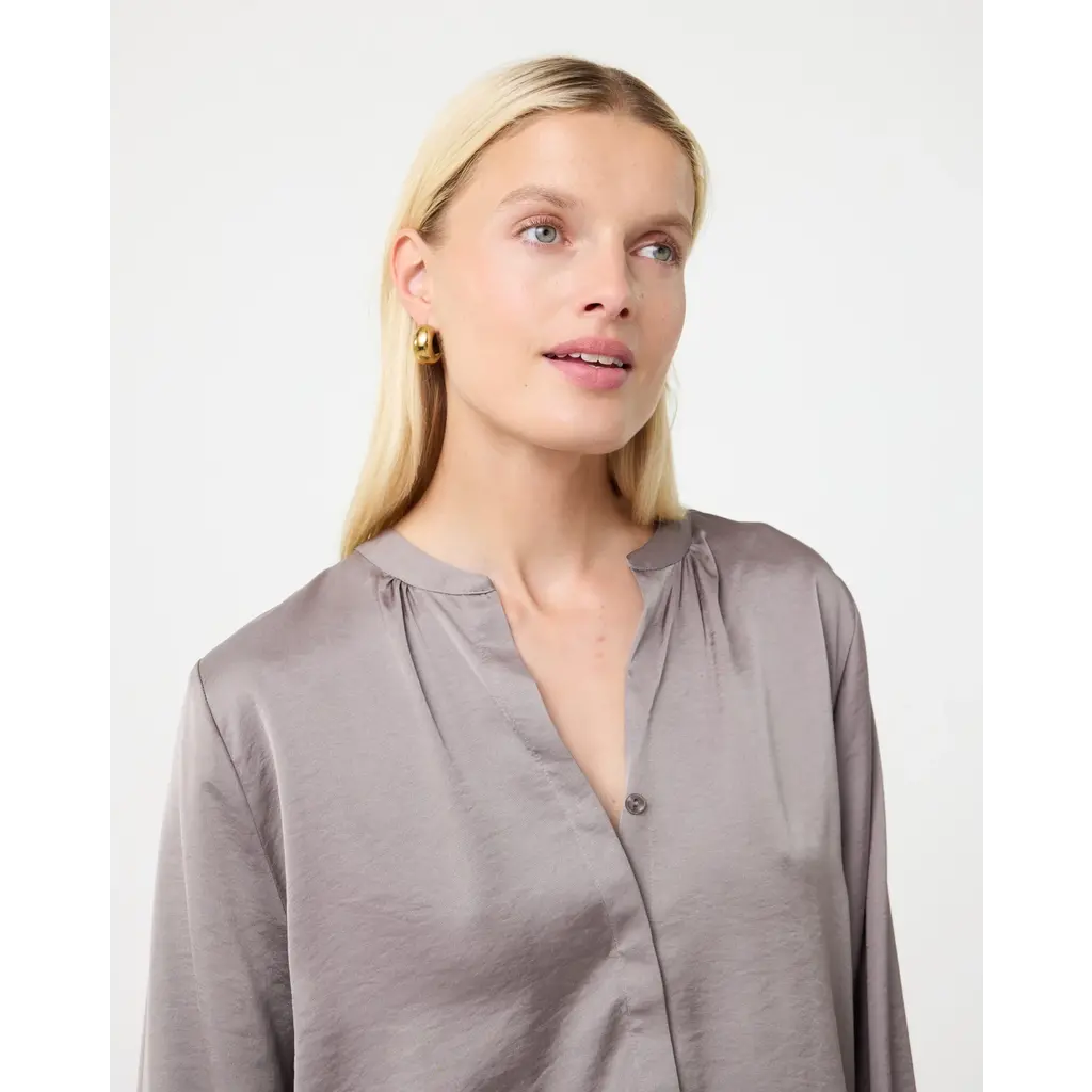 Knit-ted blouse Nova in grey