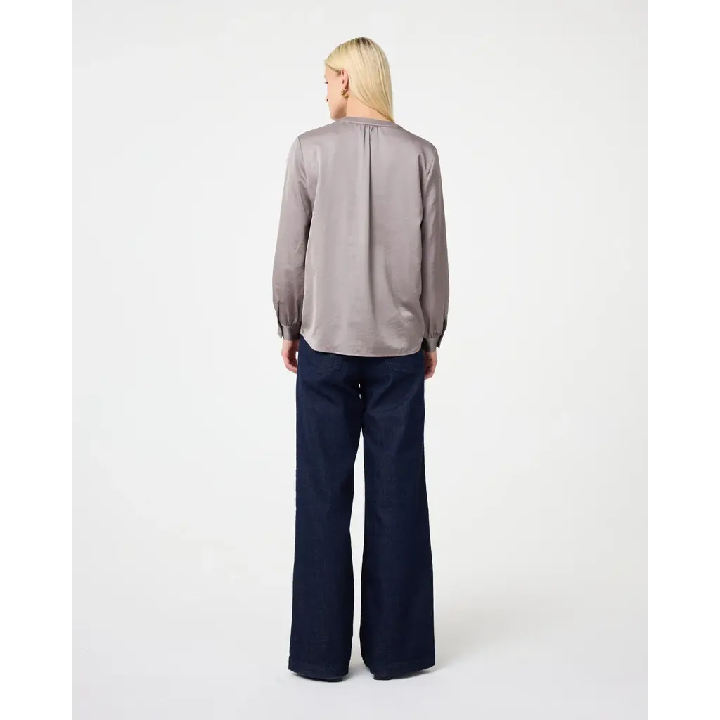 Knit-ted blouse Nova in grey