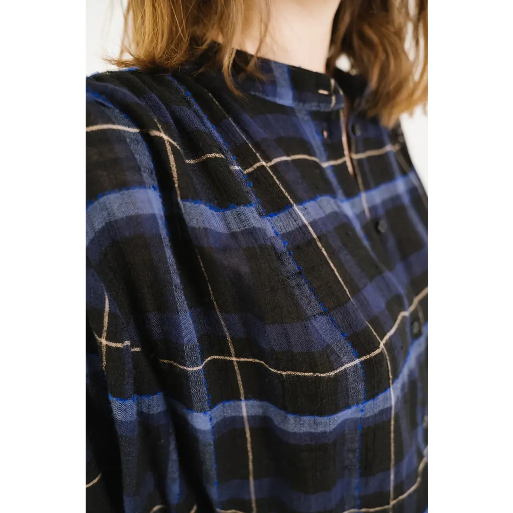 Sacrecoeur blouse Gladis Preston in bleu