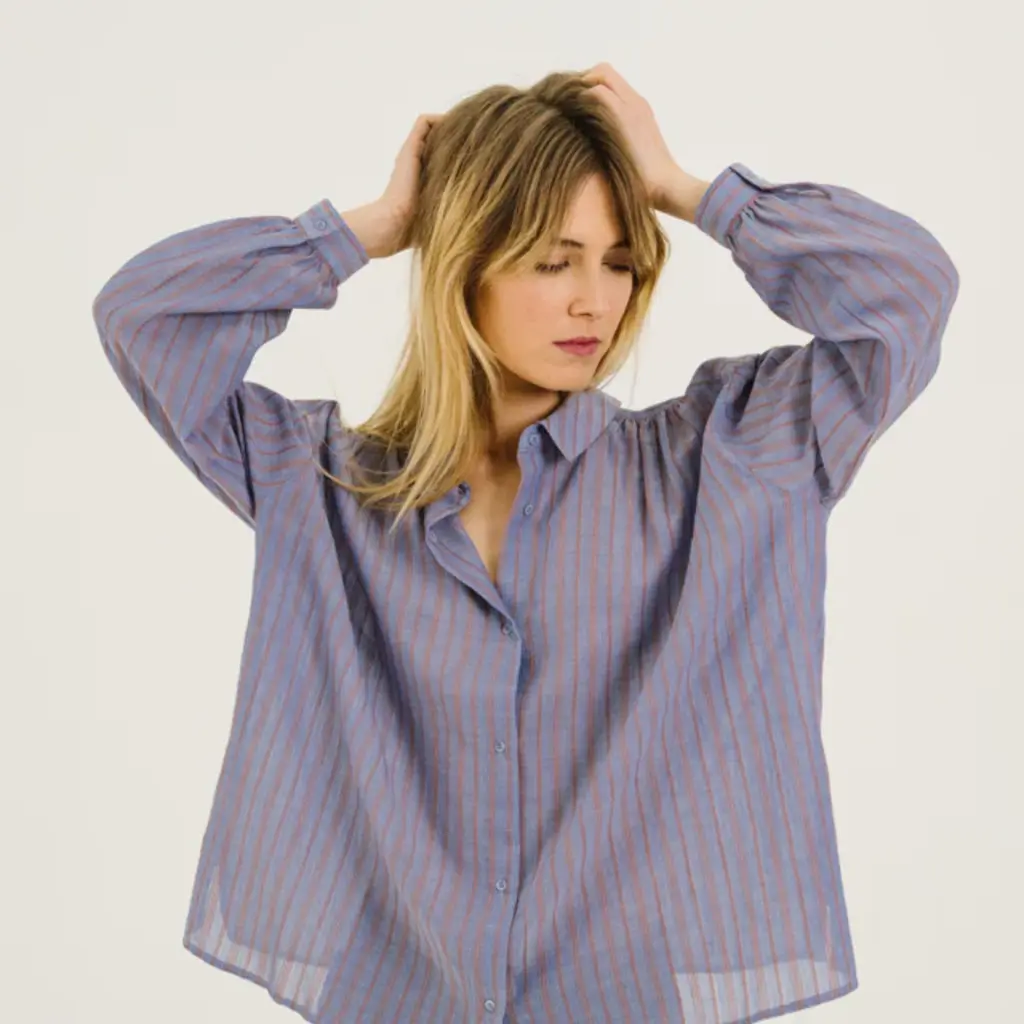 Sacrecoeur blouse Ali Wave in bleu