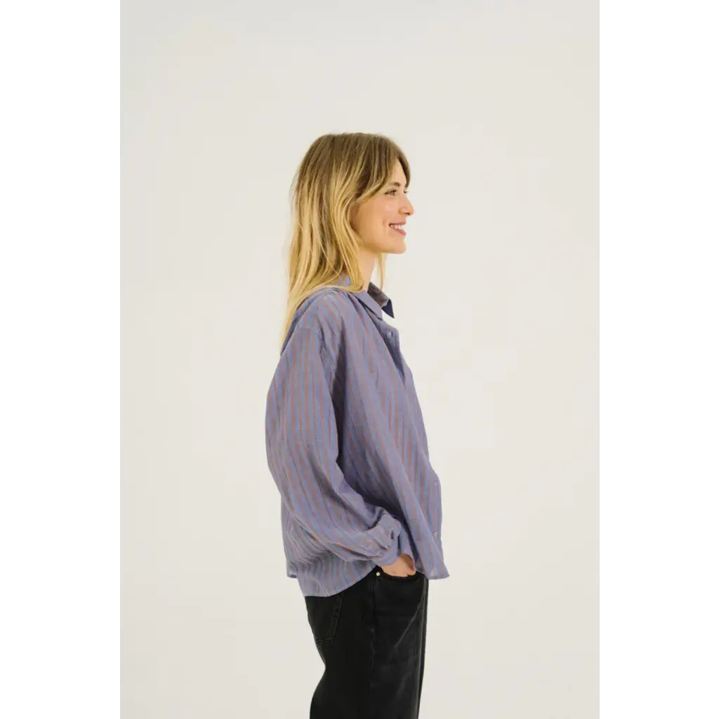 Sacrecoeur blouse Ali Wave in bleu