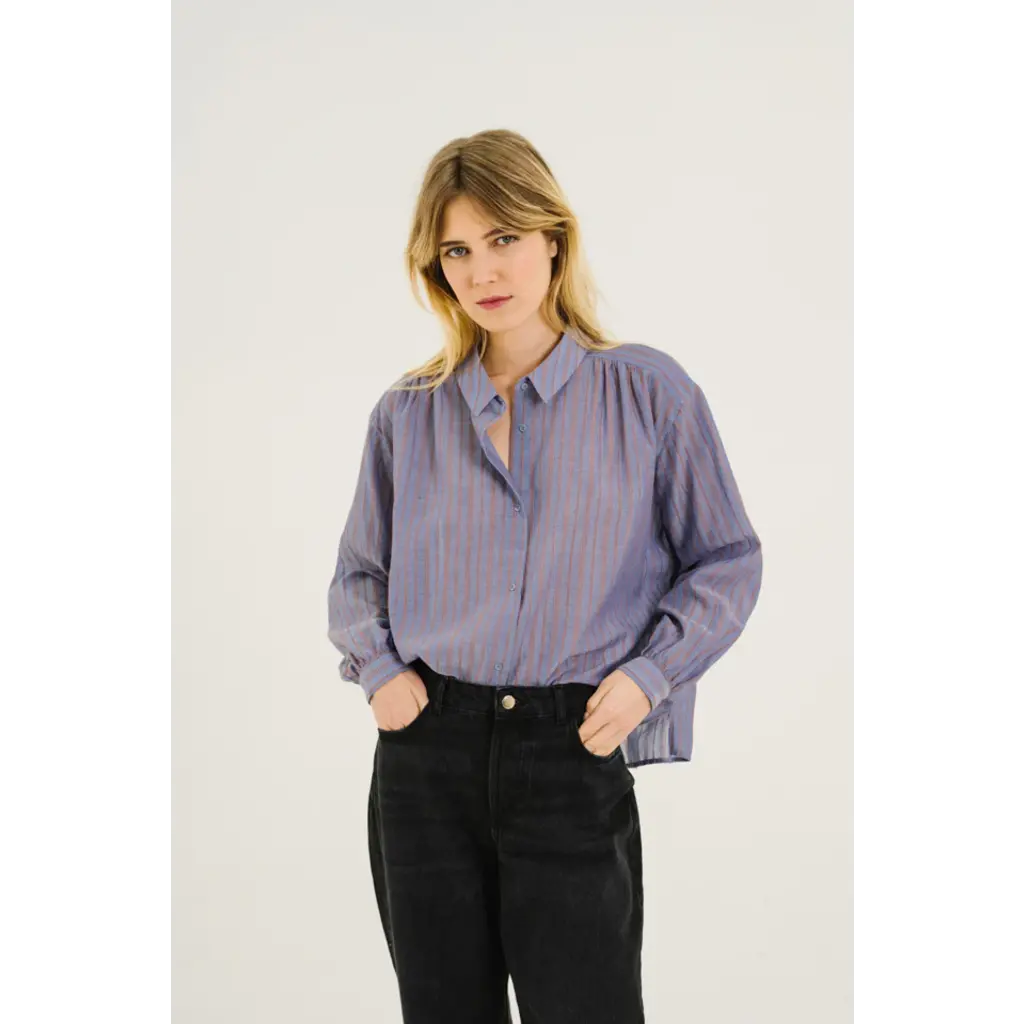 Sacrecoeur blouse Ali Wave in bleu