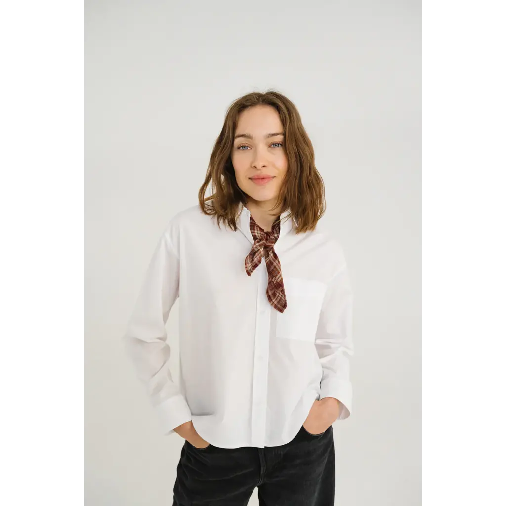 Sacrecoeur blouse Andrea in blanc