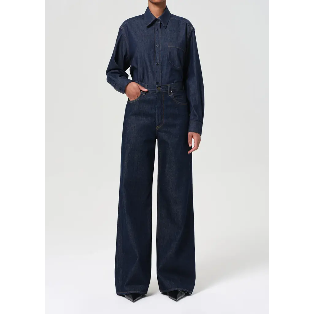 Agolde jeans Dame Jean no Cuff in foxley