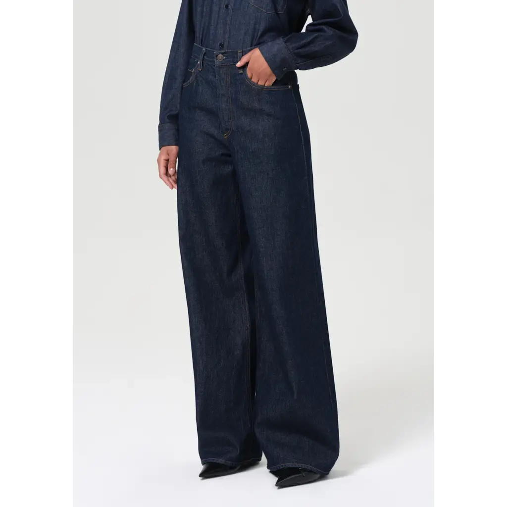 Agolde jeans Dame Jean no Cuff in foxley