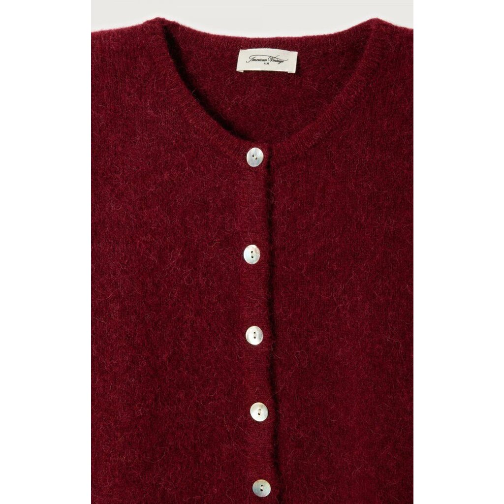 American Vintage vest VITO19EH25 in cerisier chine