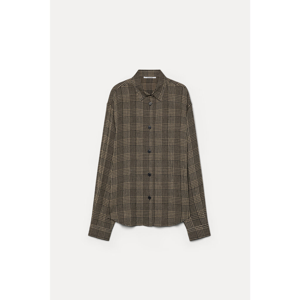 Pomandère blouse 9339 19022 in 250 zwart/beige