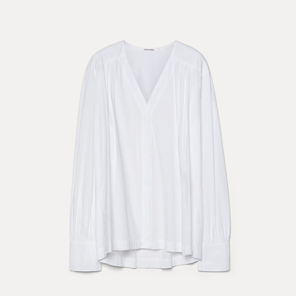 Pomandère blouse Shirt 9484 11593 in wit/100