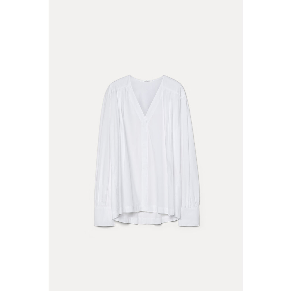 Pomandère blouse Shirt 9484 11593 in wit/100