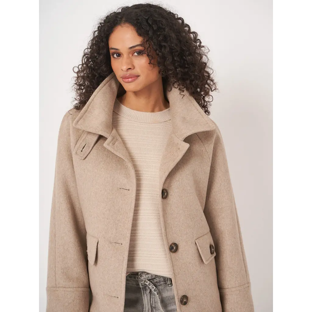 Repeat jas 800242 in dark beige