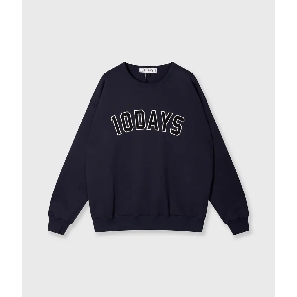 10 Days Statement Sweater in dark navy