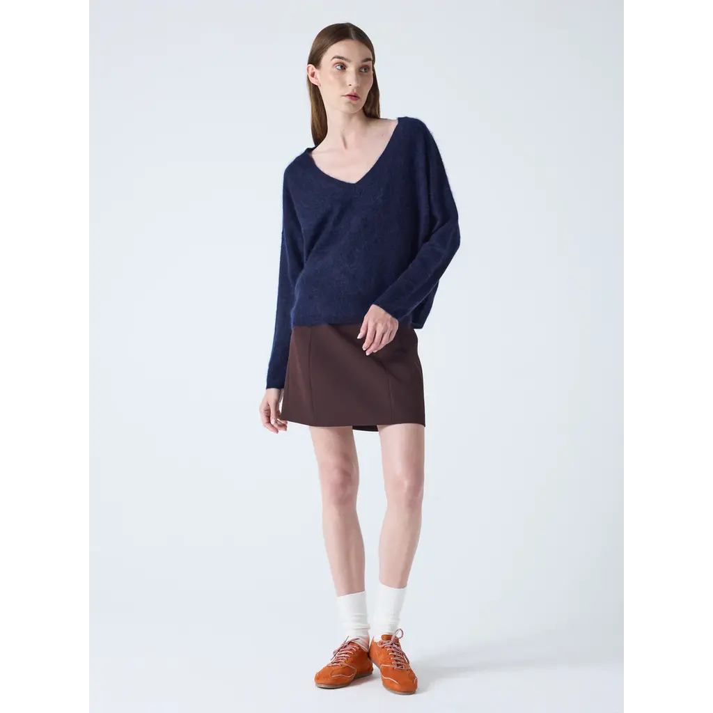 Absolut Cashmere trui Soeli in navy