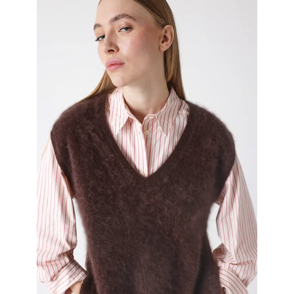 Absolut Cashmere trui Miriam in brownie