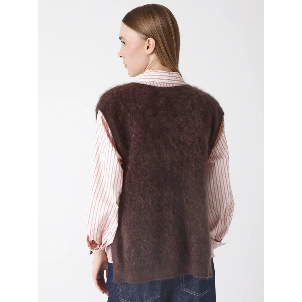 Absolut Cashmere trui Miriam in brownie