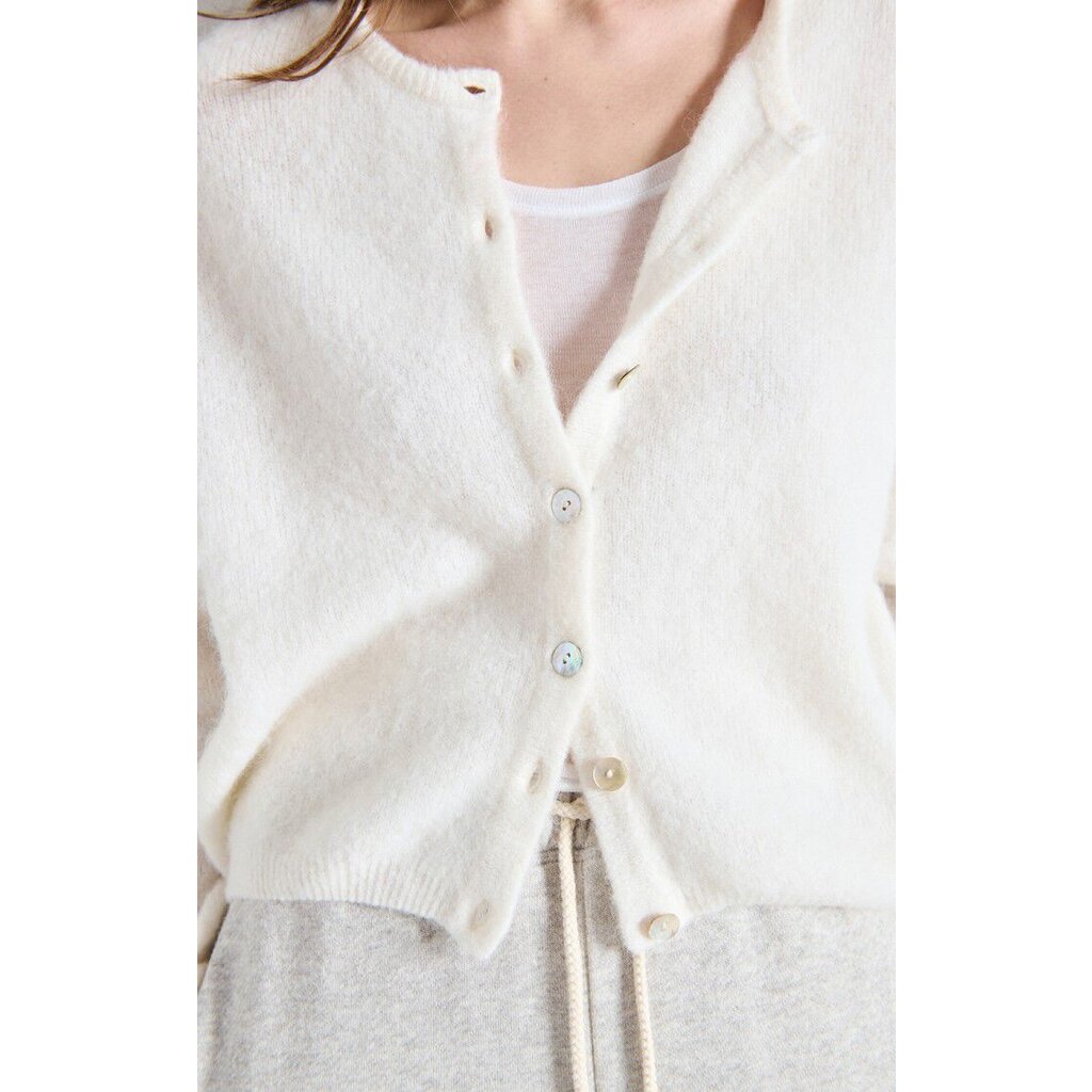 American Vintage vest VITO19EH25 in blanc