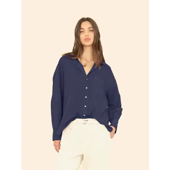 Xírena blouse Sydney in navy