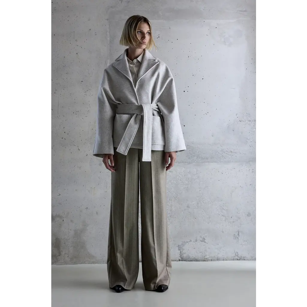 Femmes du Sud pamntalon Amore Lurex in camel