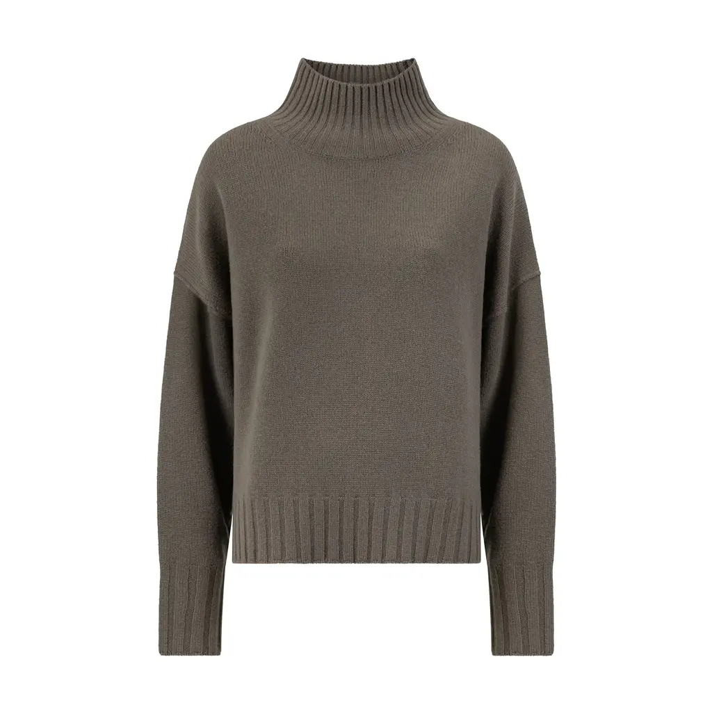 Knit-ted trui Nila in steel