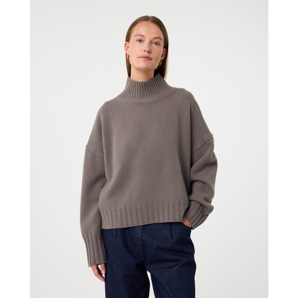 Knit-ted trui Nila in steel