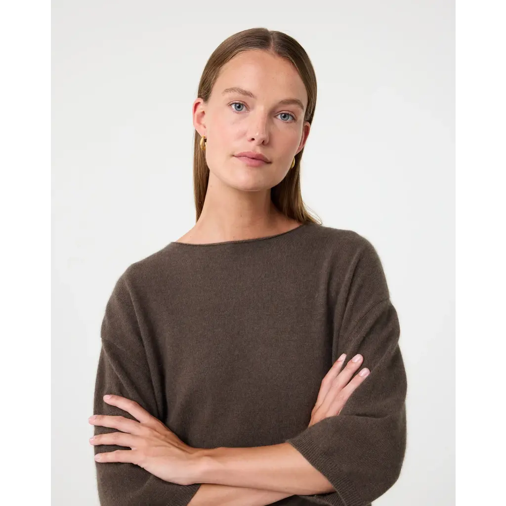 Knit-ted trui Lilly in brown