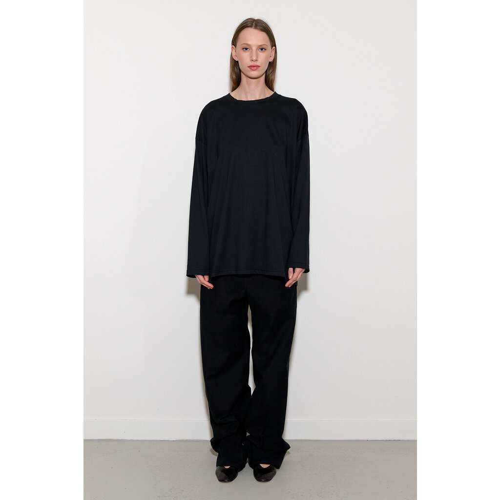 Monique van Heist shirt Box XL in black jersey
