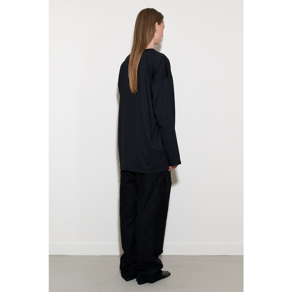 Monique van Heist shirt Box XL in black jersey