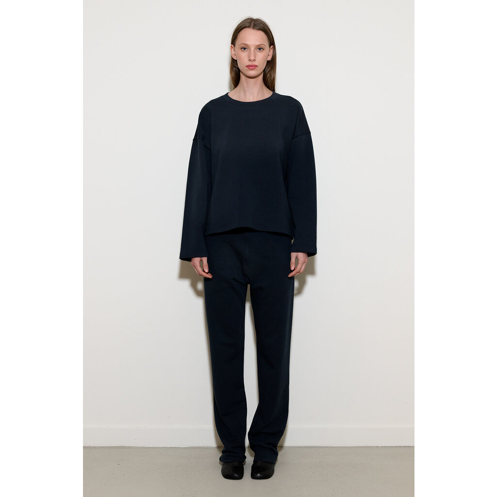 Monique van Heist sweater Box in navy