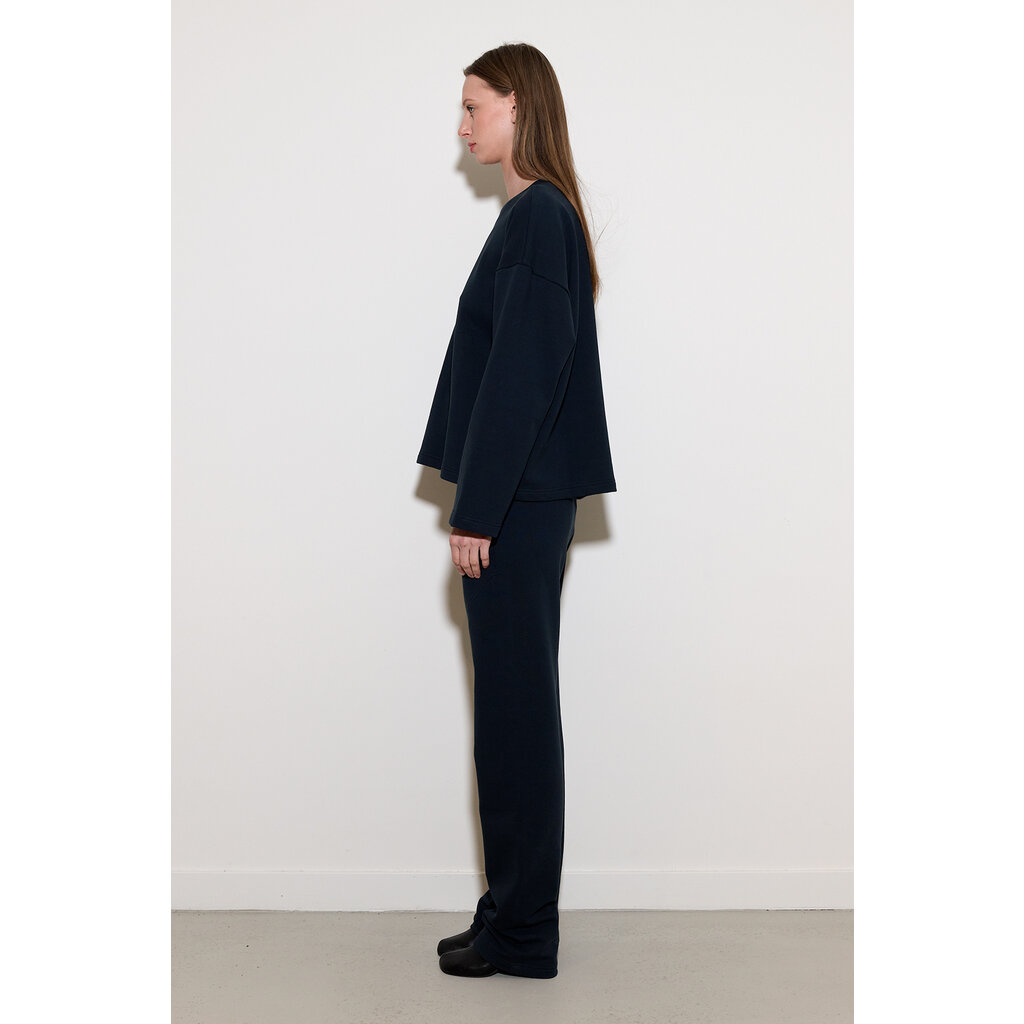 Monique van Heist sweater Box in navy