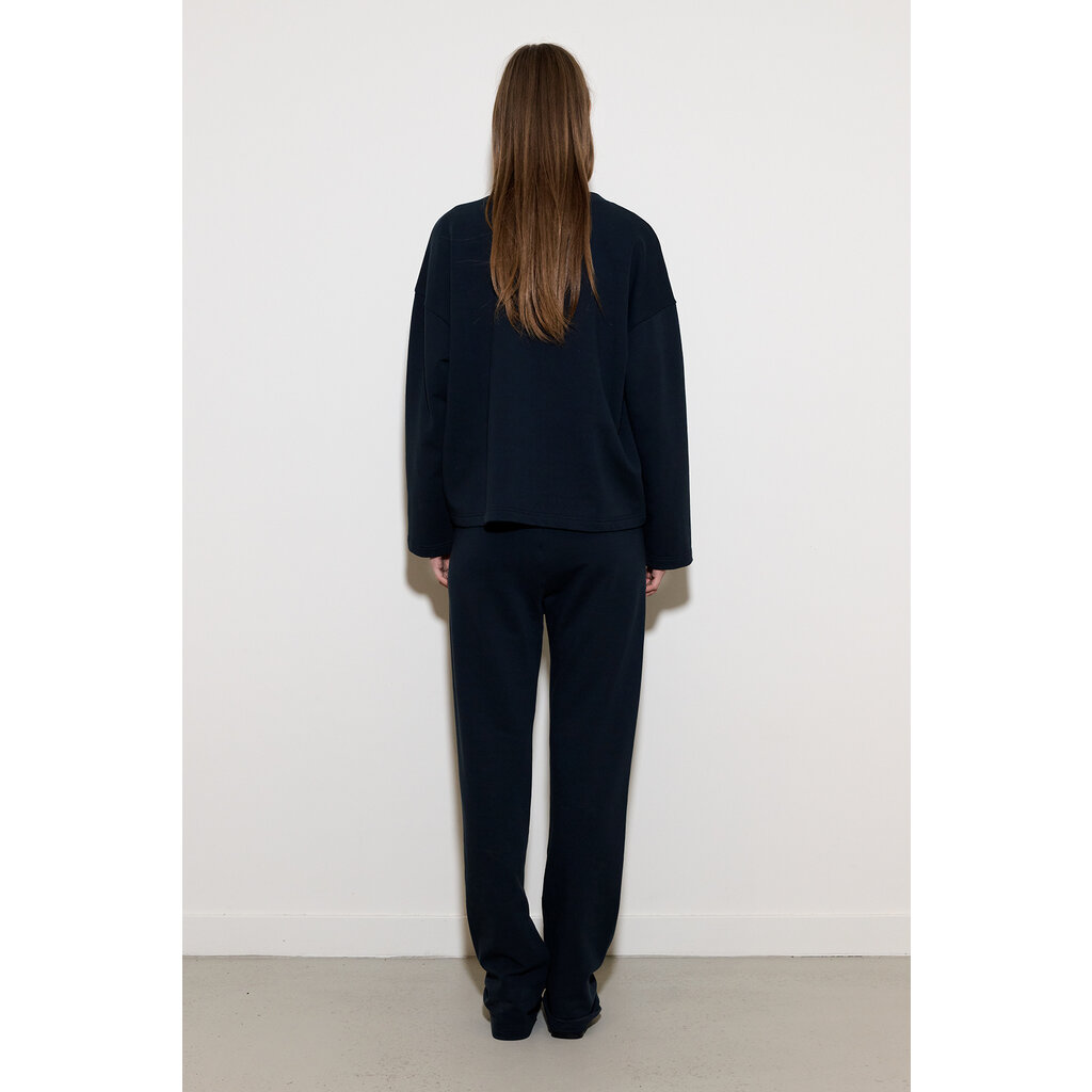 Monique van Heist sweater Box in navy