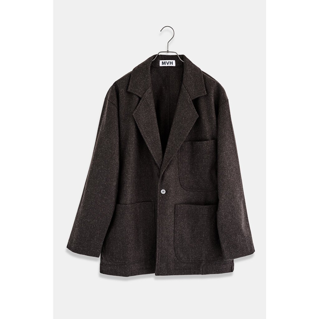 Monique van Heist jasje/colbert Ultra Don in brown wool