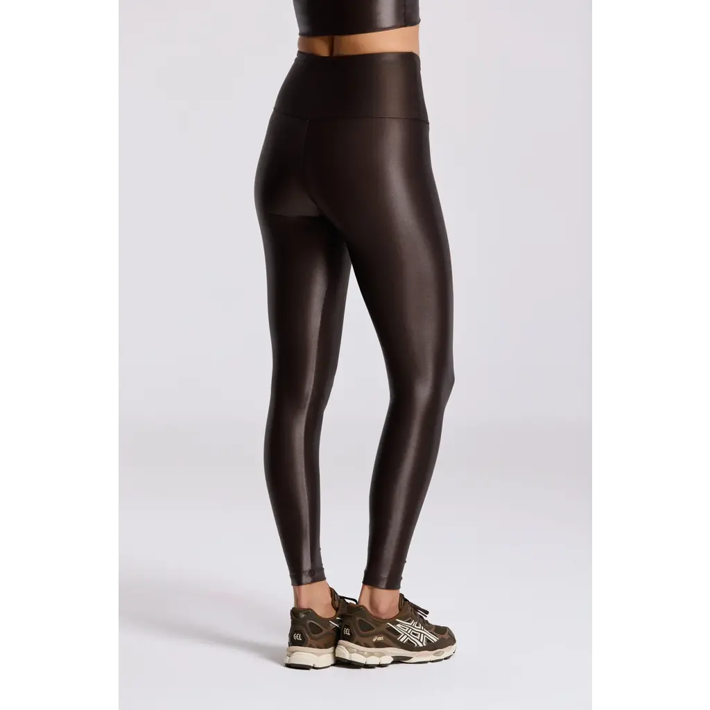 Deblon Sports legging Shine in cacao