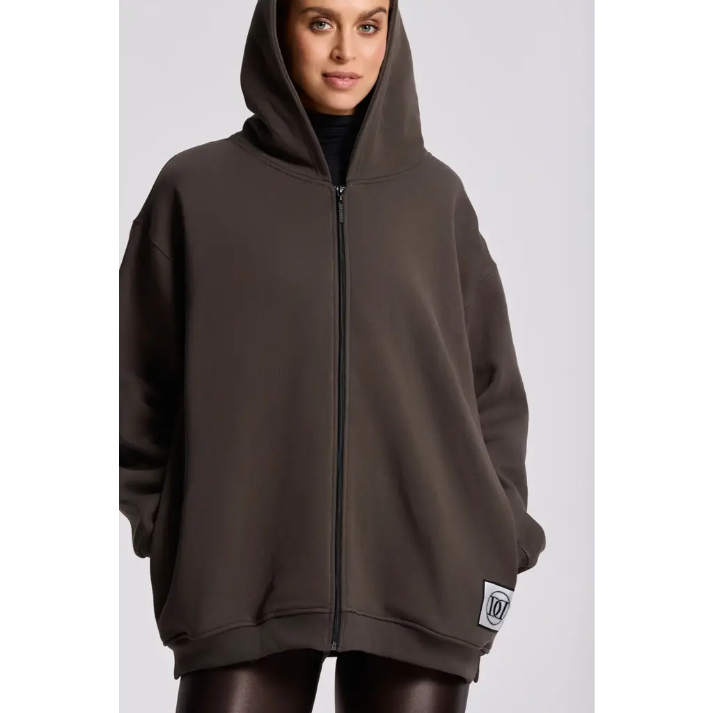Deblon Sports hoody Teddy in cacao