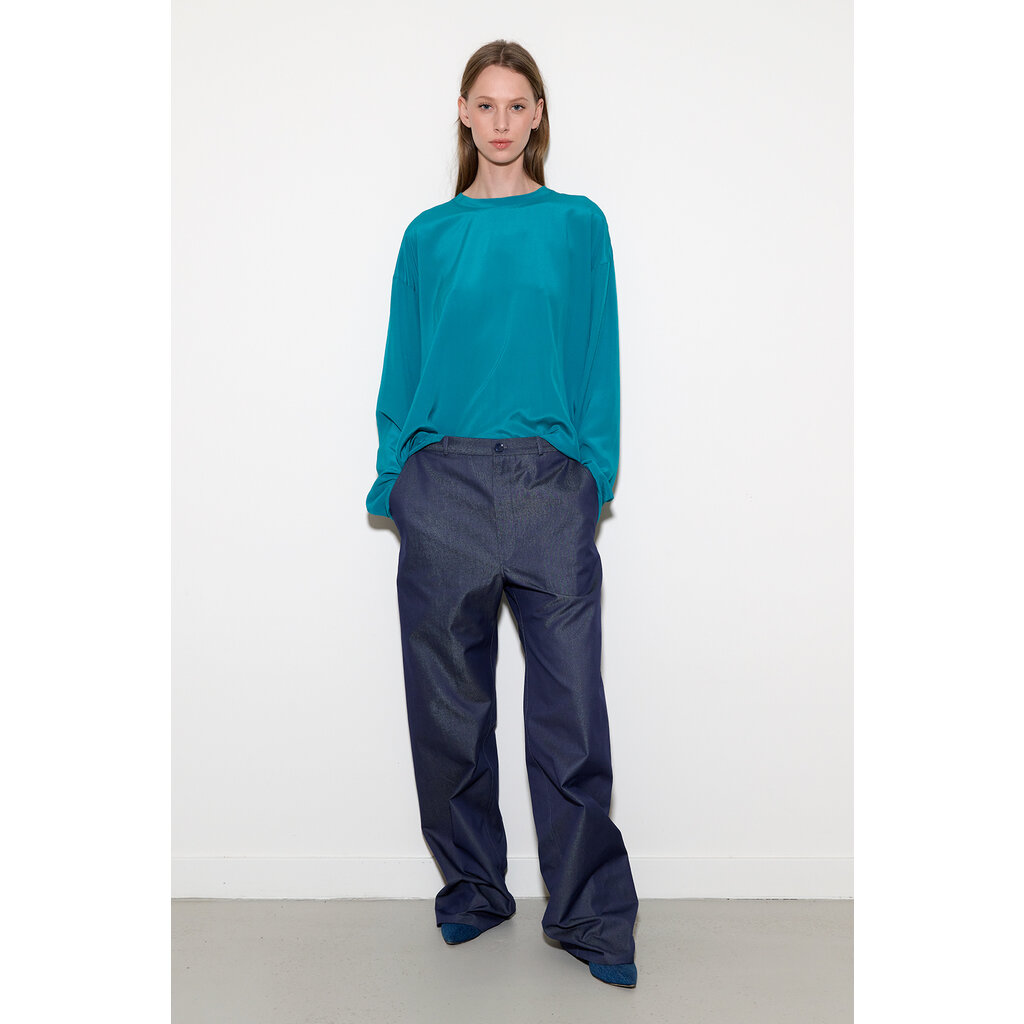 Monique van Heist pantalon Easy Pant in bleujeans