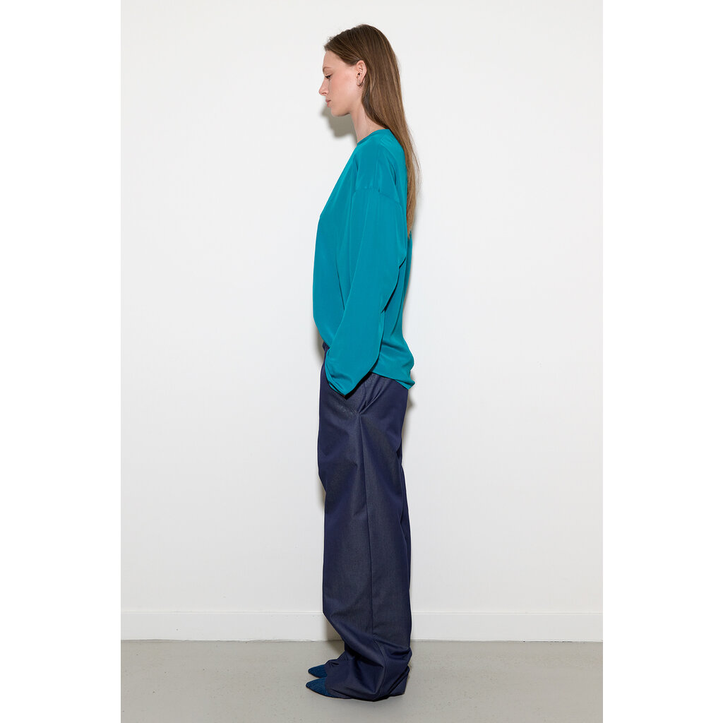 Monique van Heist pantalon Easy Pant in bleujeans