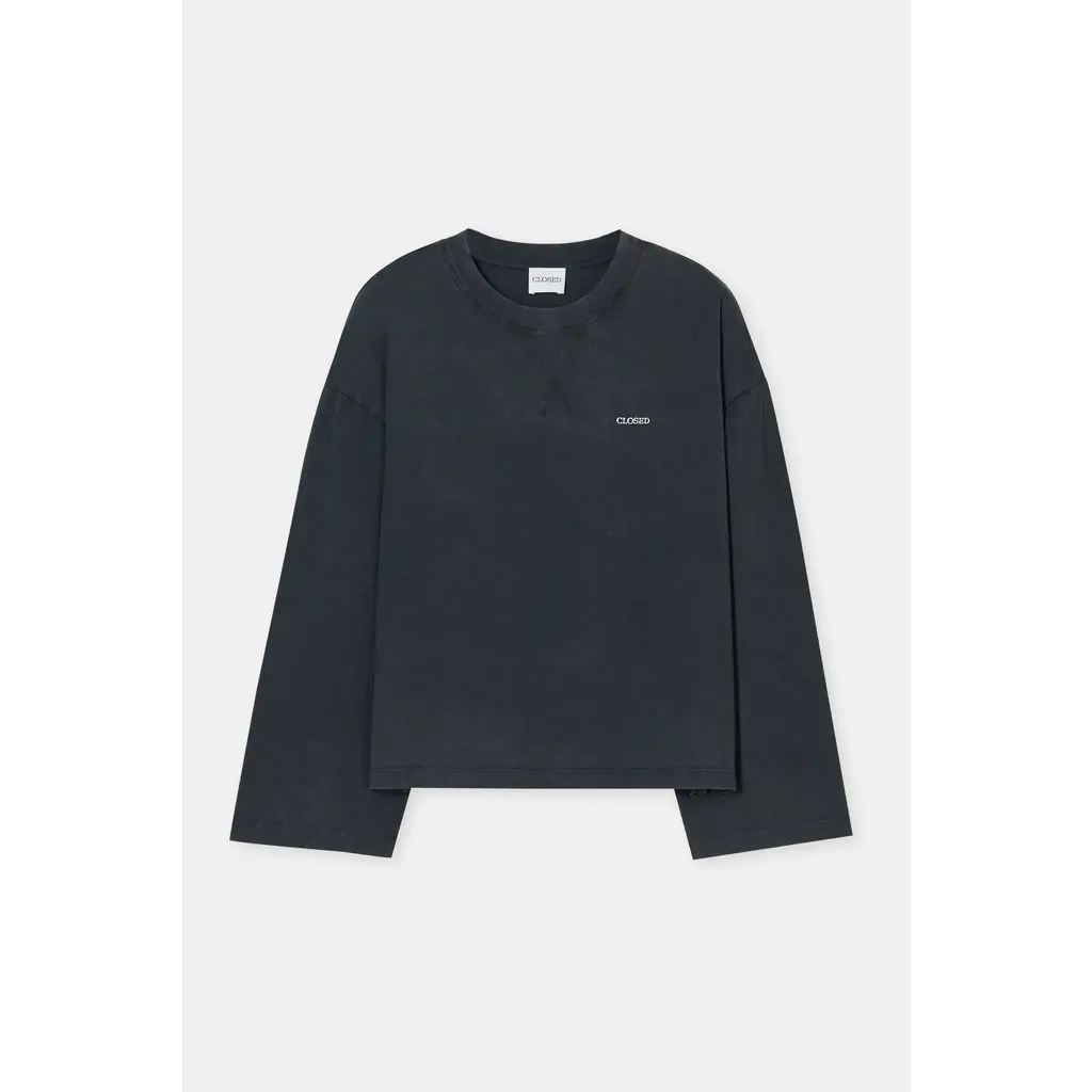 CLOSED t-shirt crewneck in black/100
