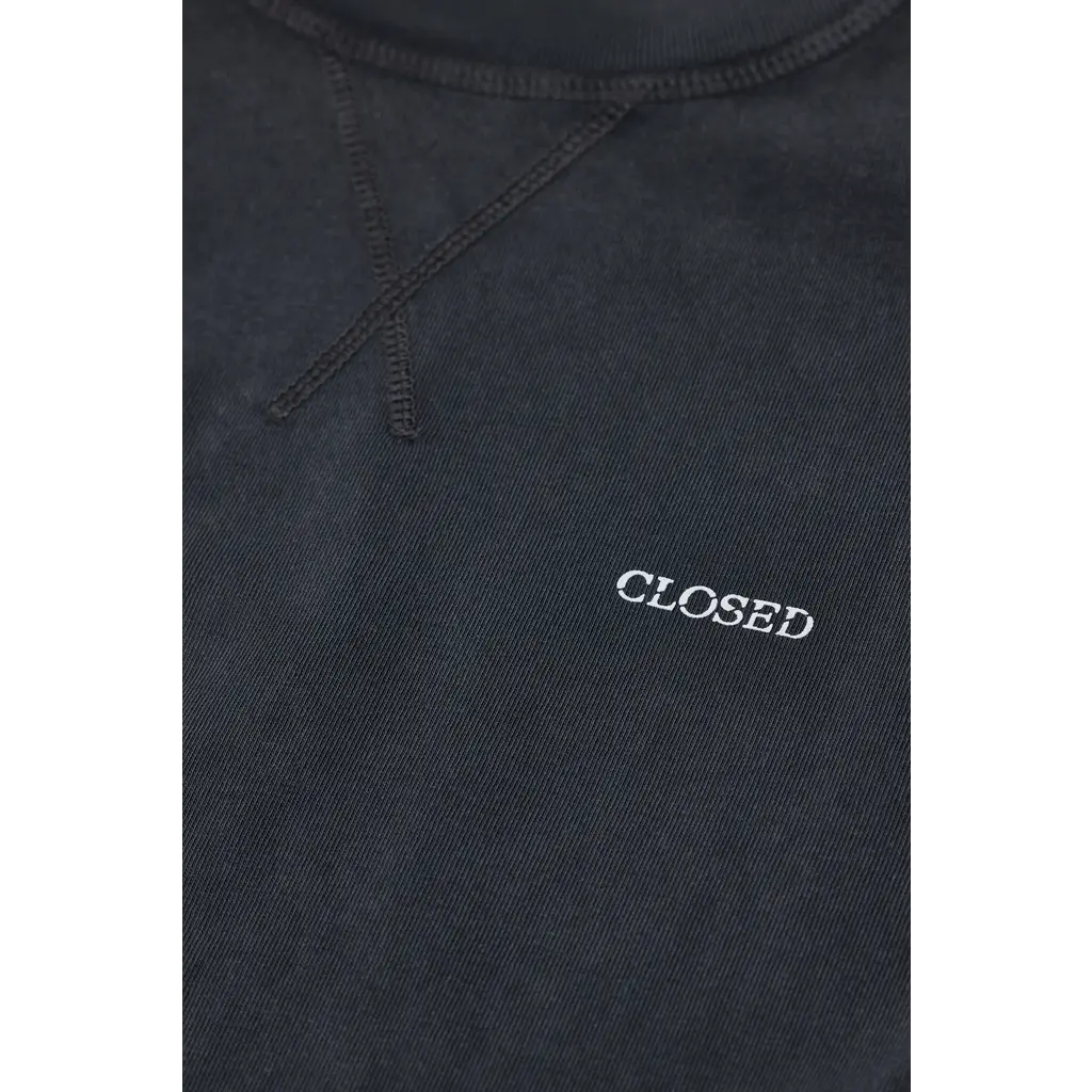 CLOSED t-shirt crewneck in black/100