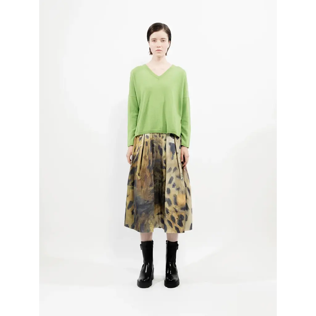 Talking Walls rok Nona in print leopard
