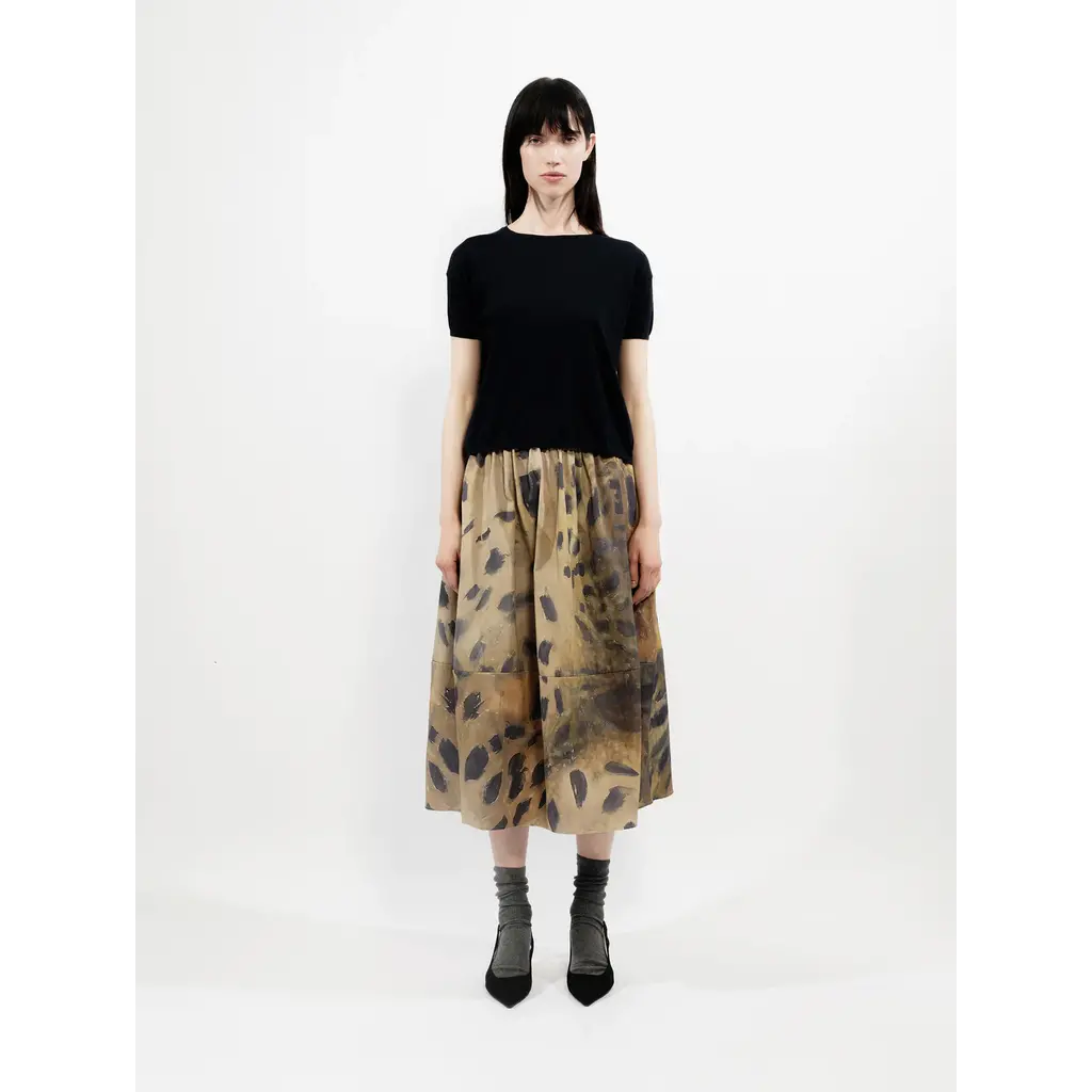 Talking Walls rok Zaza in print leopard