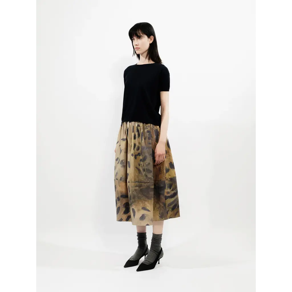 Talking Walls rok Zaza in print leopard