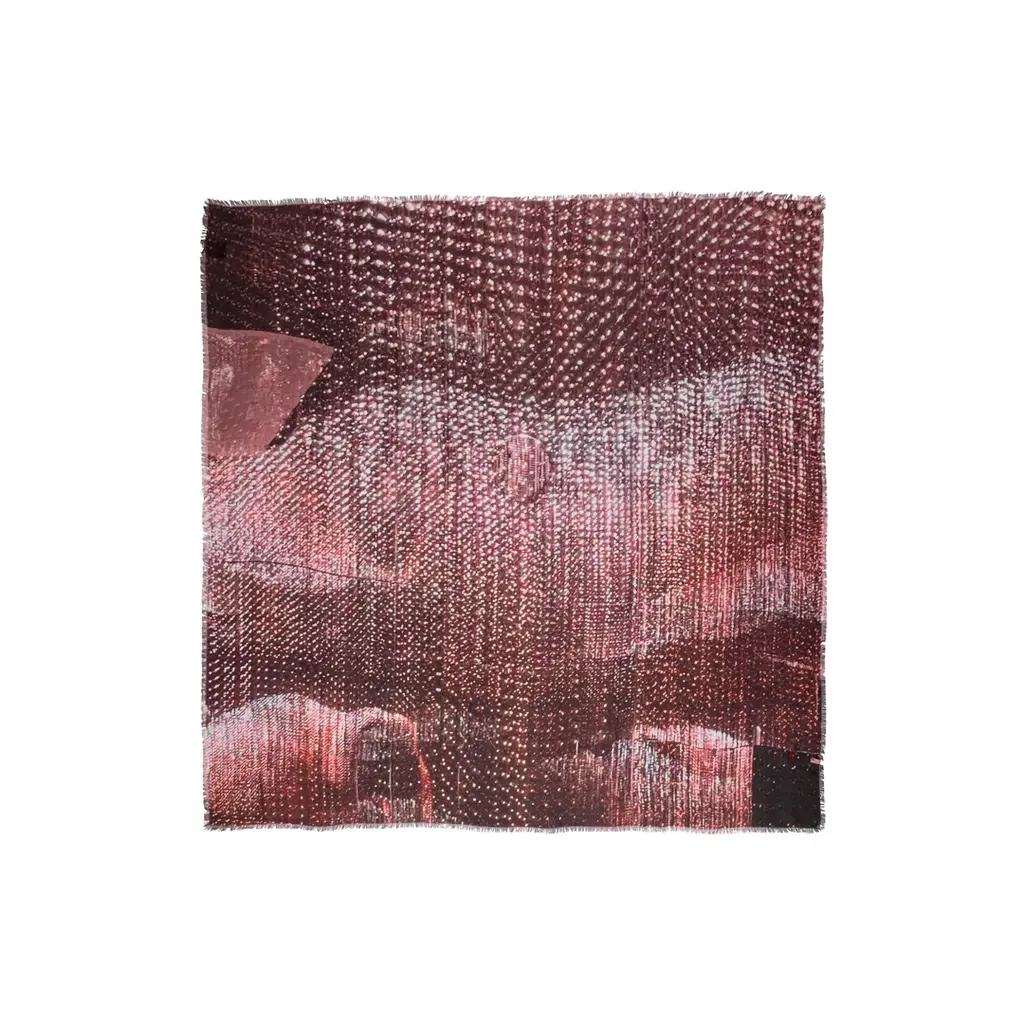 Talking Walls shawl Ela Single Face in print stardust