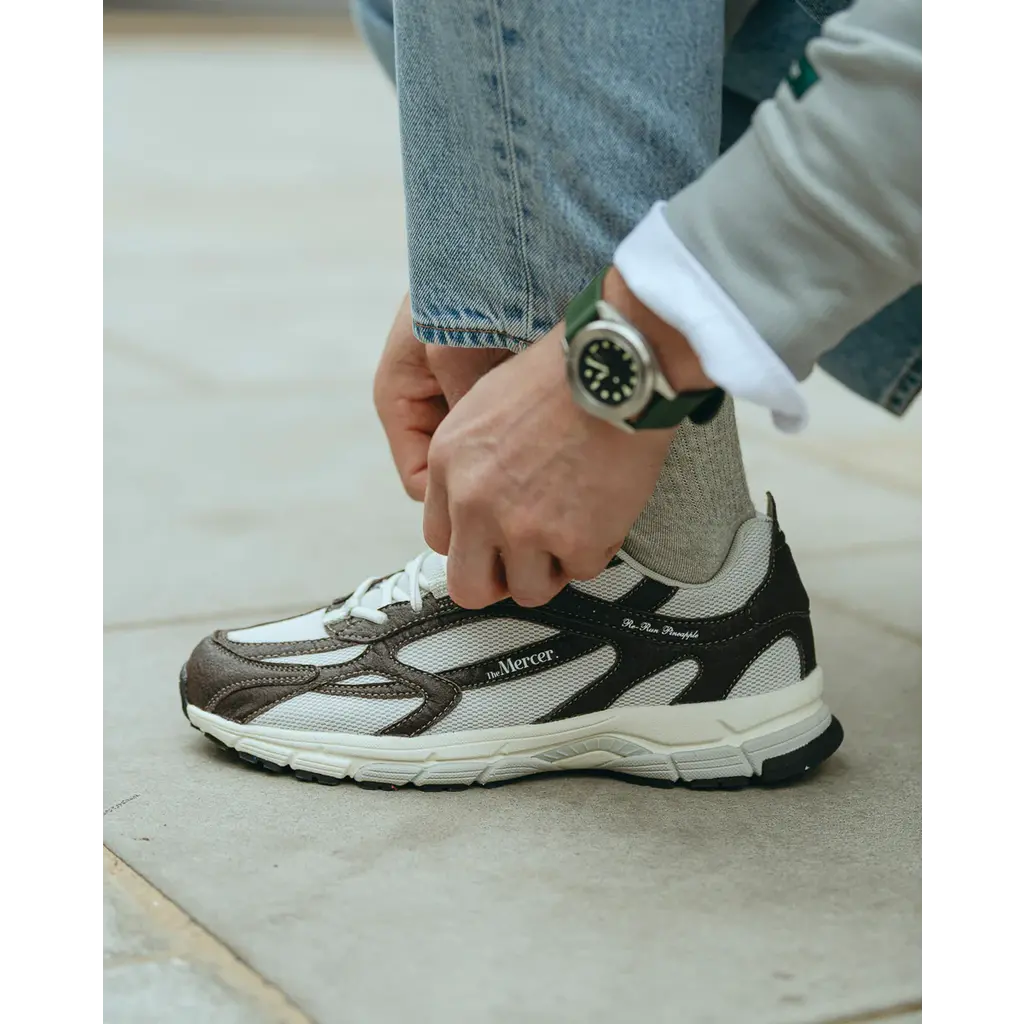Mercer sneaker The Re Run Pineapple in brown
