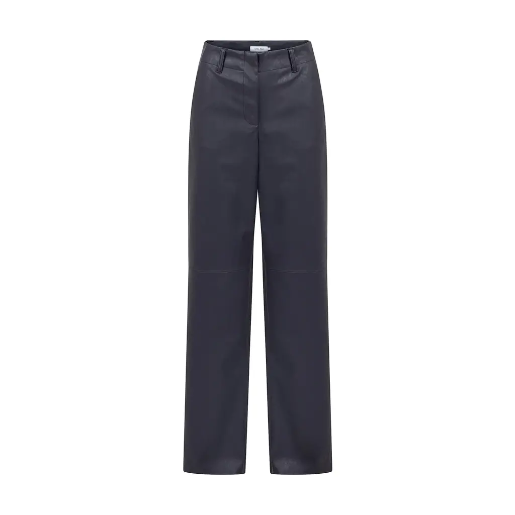 Knit-ted Naomi pantalon in night blue