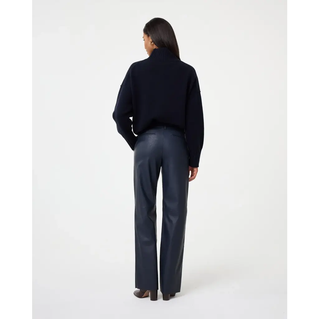Knit-ted Naomi pantalon in night blue