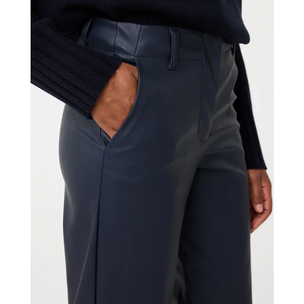 Knit-ted Naomi pantalon in night blue